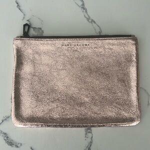 Marc Jacobs for Target rose gold leather pouch NWOT